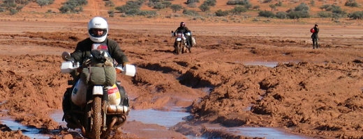 George, Lindsay, Lorraine, Simpson Desert, 2005.